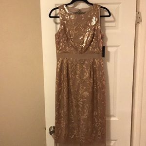 Vince Camuto Beige Dress